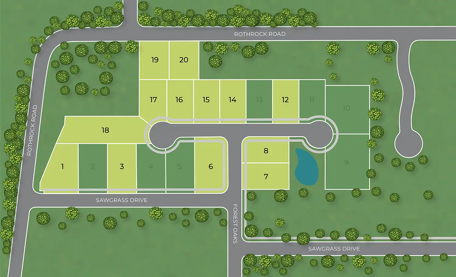 Location map of Rosemont Ridge in Fairlawn Ohio showing proximity to Cleveland