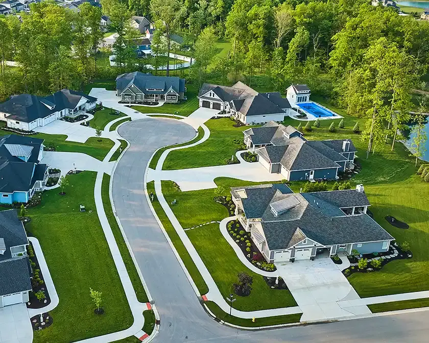 Hawthorne Golf Estates new home community in Solon Ohio
