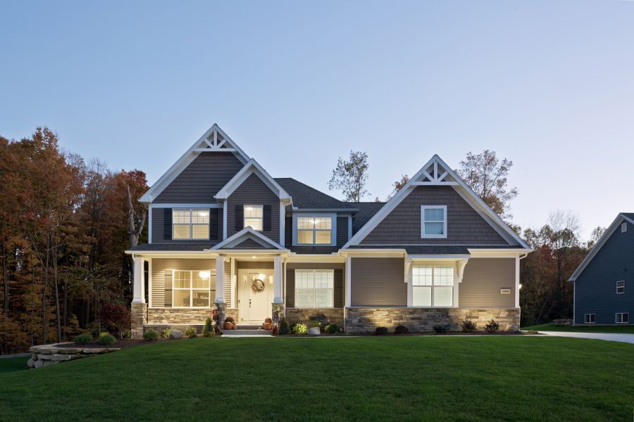 Meadowbrook Craftsman home in Twinsburg Ohio